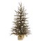 Vickerman 48" Unlit Vienna Twig Artificial Christmas Tree 1344 Tips Burlap base